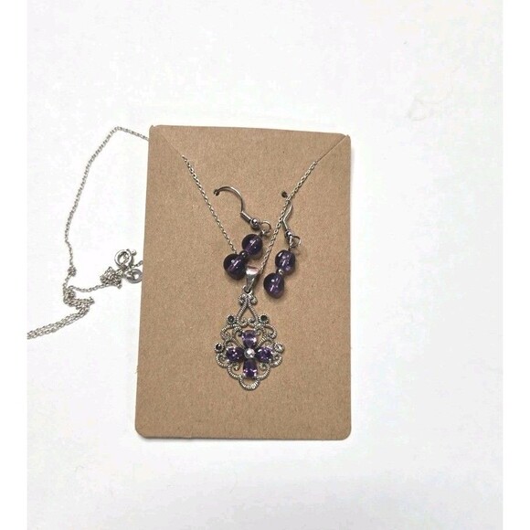 Jewelry Lot Purple Theme Clean Curated Bundle Free Gift - Picture 12 of 16